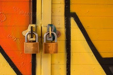 Two sturdy padlocks symbolizing enhanced protection provided by high-security locks.