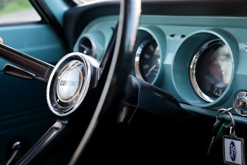 Car keys left in the ignition during a lockout emergency in Las Vegas.