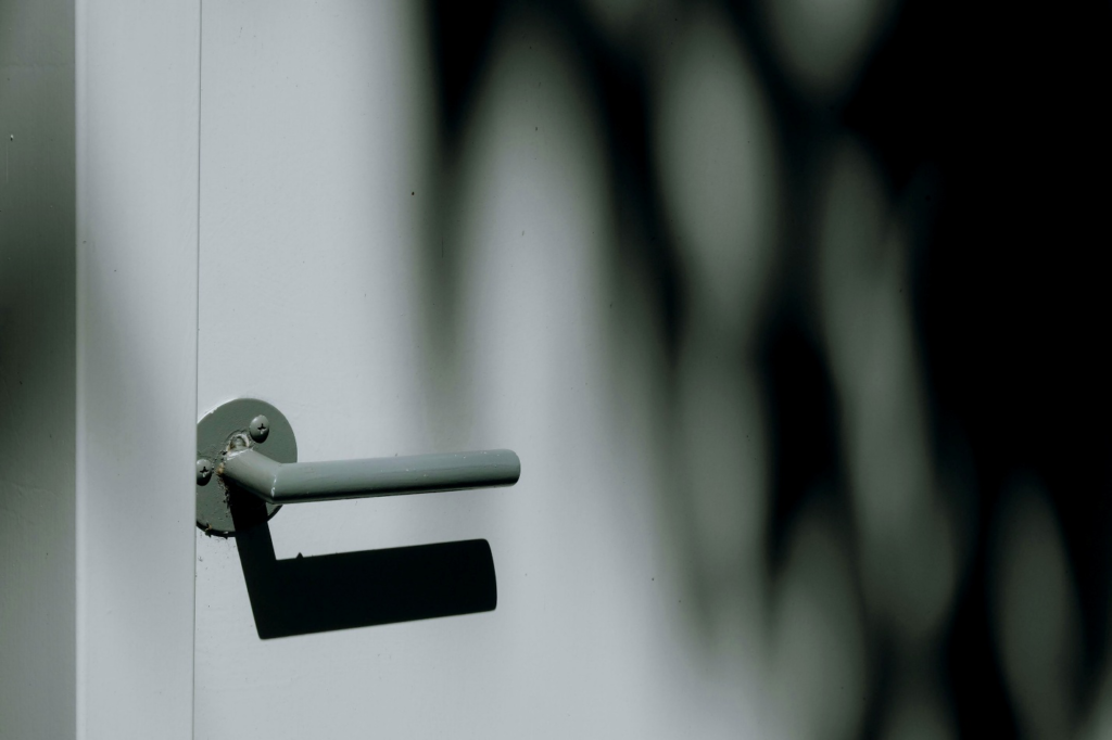 Industrial door with secure commercial locksmith service in Las Vegas